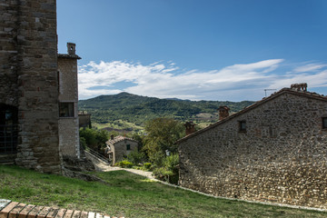 Fortress of San Leo (Castle of Cagliostro) town area