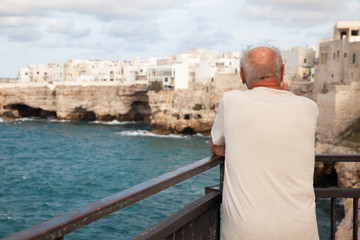 Fototapeta premium Polignano a mare
