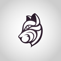 FOX vector logo icon illustration