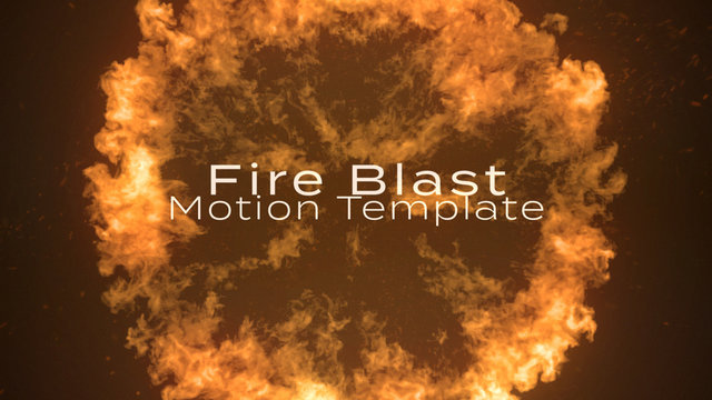Fire Blast Title