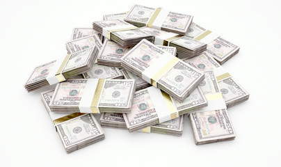 Pile Of Bank Notes