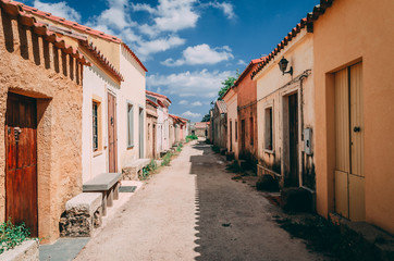 Fototapeta na wymiar The village of San Salvadore