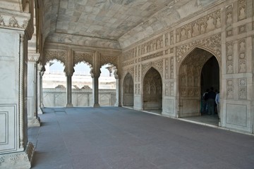 Fototapeta na wymiar Rotes Fort in Agra