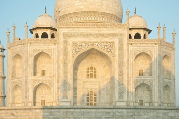Taj Mahal, Ostansicht