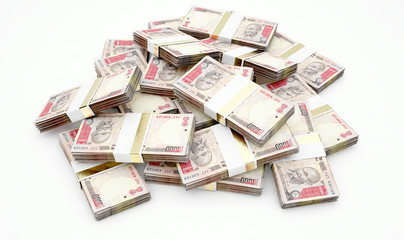 Pile Of Bank Notes