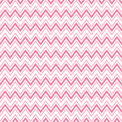 Pretty pink zigzag seamless vector pattern