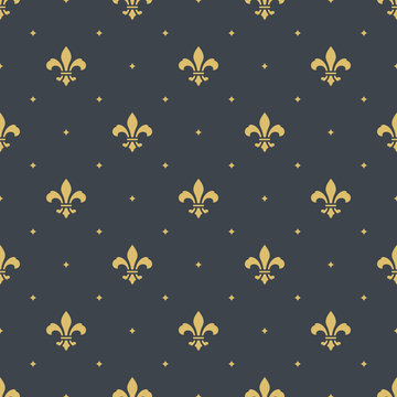 Fleur de sale lis wall paper