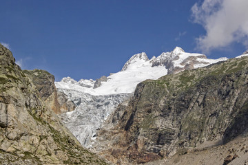 Fototapeta na wymiar Gletscher im Val Ferret