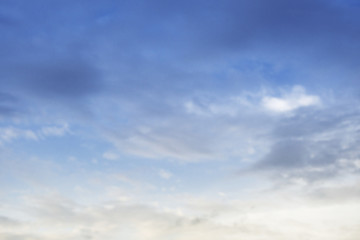 Clouds against blue sky as background