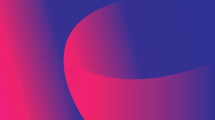 Abstract gradient background in bright blue and pink colors.