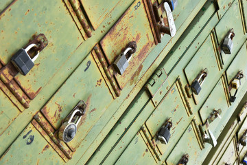 Antique and Rusted Mailboxes