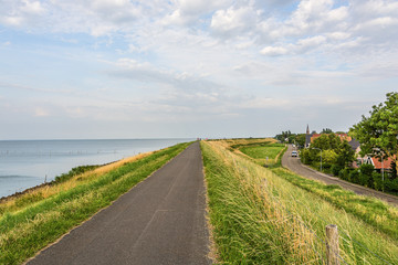 Fototapeta na wymiar IJsselmeer - Andijk- Netherlands.