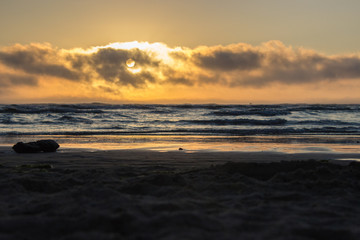 Obraz premium Cannon Beach, OR Sunset