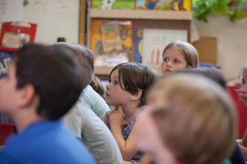 Group of kids in preschool