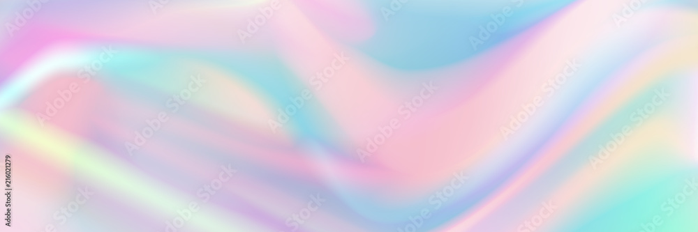 Aufkleber horizontal abstract pastel holographic texture design for pattern and background.