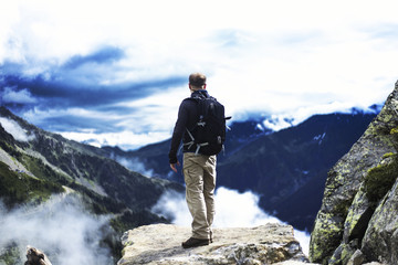 Hiking around Mont Blanc.