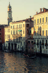 Grand Canal of Venice in the Evening
