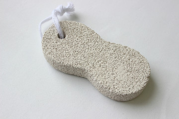 Pumice stone natural isolated on white background