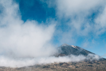 Volcano peak of Mt. Teide, Tenerife