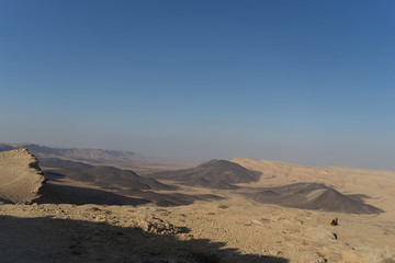 Desert landscape nature tourism and travel