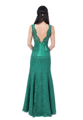 Fashion portrait of pretty sexy young woman