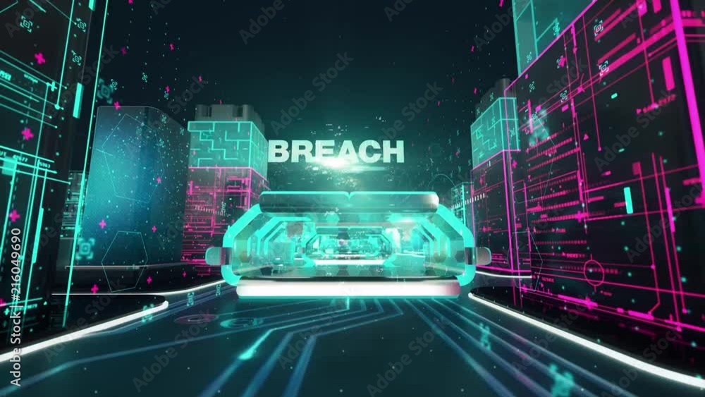 Canvas Prints gdpr with digital technology concept
