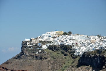 Oia -Santorini whitehouses 