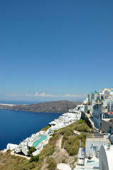Obraz premium Oia -Santorini whitehouses 