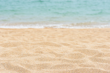 sand on the beach