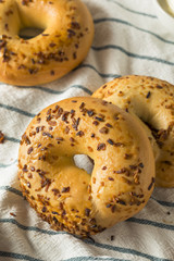 Homemade Roasted Onion Bagels