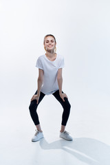 Obraz premium sport woman smiling