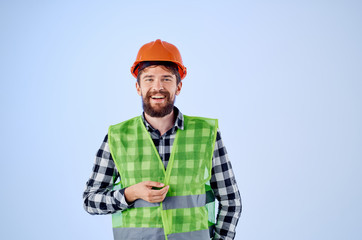 hard hat builder smile
