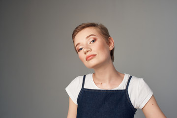 Obraz premium woman with make up portrait