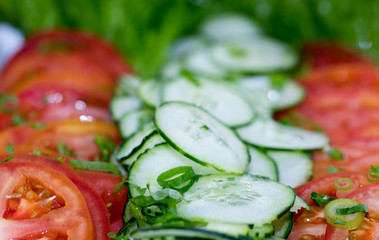 tomato cucumber