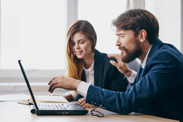 business colleagues in the office