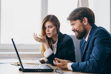 colleagues office work business