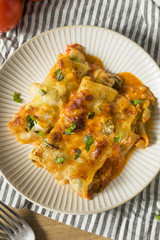 Baked Stuffed Vegetarian Cannelloni