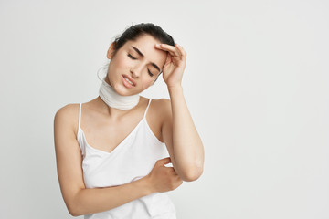 Fototapeta premium the woman fell ill