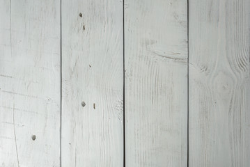 Colored wooden planks