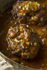 Homemade Savory Salisbury Steaks