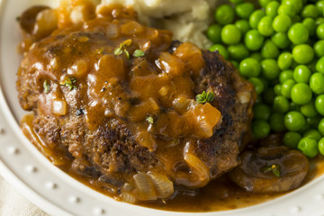 Homemade Savory Salisbury Steaks