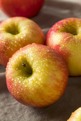 Raw Red Organic Honeycrisp Apples