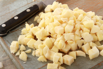 parsnips diced