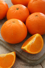 fresh oranges