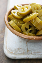 pickled jalapeno chillie peppers