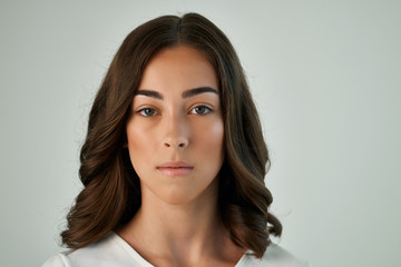 Fototapeta premium serious woman portrait