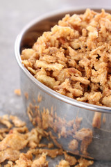 crispy fried onions