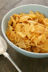 loose breakfast cereal in bowl