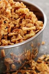 crispy fried onions