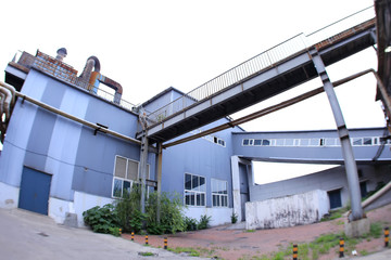 The plant and equipment of a coal mine